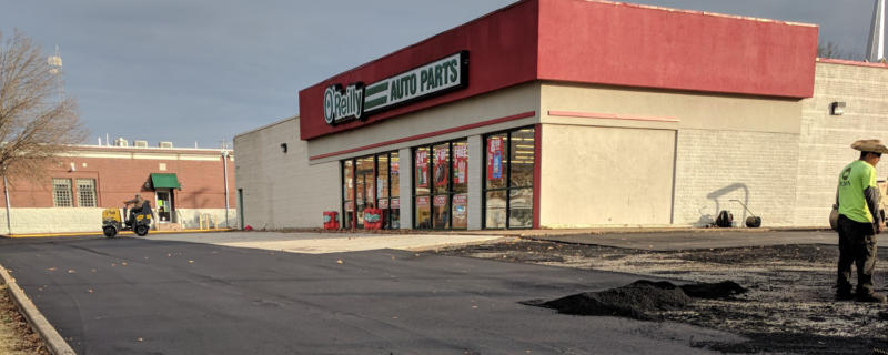 O'Reilly Auto Parts Parking Lot Overlay Project